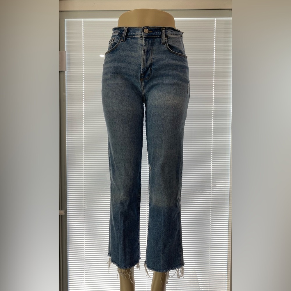 Kensie Dark Blue Flare Jeans